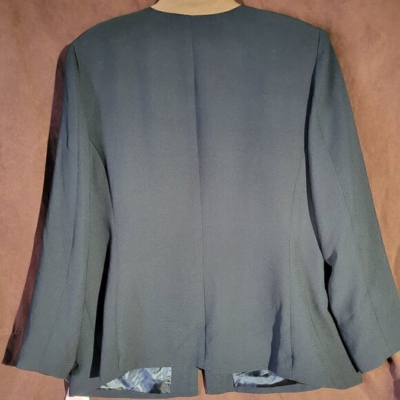 New DressBarn womens zip up blazer 20W - Picture 2 of 12